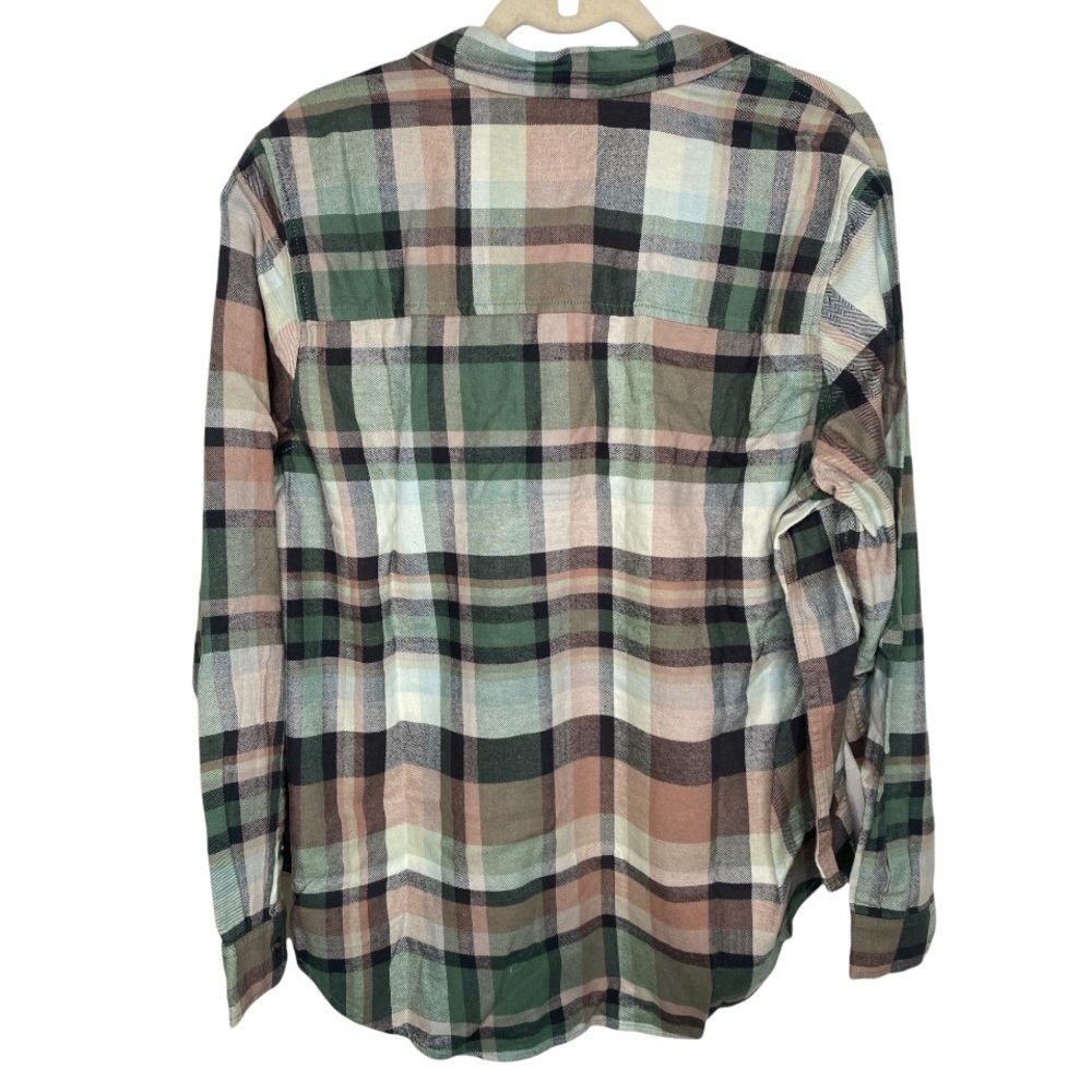 Universal Thread Green Plaid Button Down Size XL … - image 4